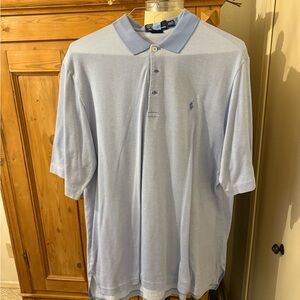 Ralph Lauren Men's Polo Shirt in Light Blue